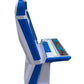 Chewlix Arcade Cabinet White/Blue - Flatout Arcades