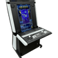 VerticalChewlix Arcade Cabinet Black/White - Flatout Arcades