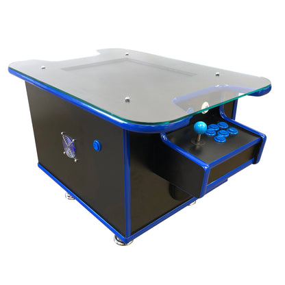 Classic Blue and Black Arcade Coffee Table - Flatout Arcades