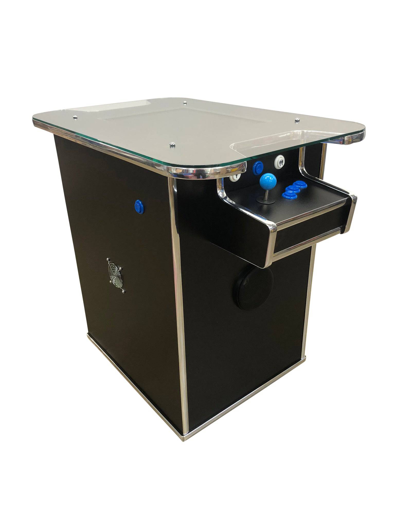 Classic Blue and Black Arcade Cocktail Table - Flatout Arcades
