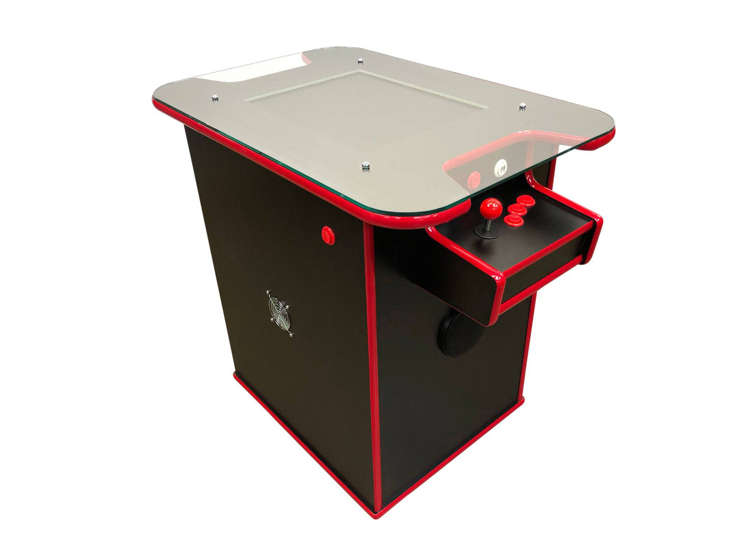 Classic Red and Black Arcade Cocktail Table - Flatout Arcades
