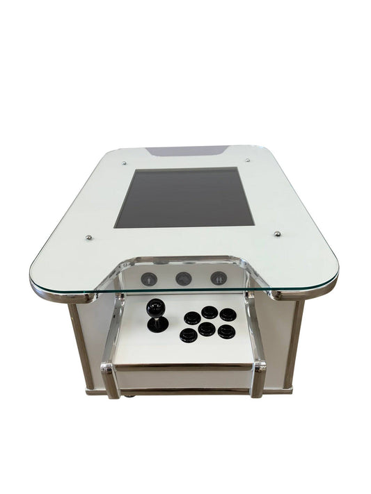 Classic Black and White Arcade Coffee Table - Flatout Arcades