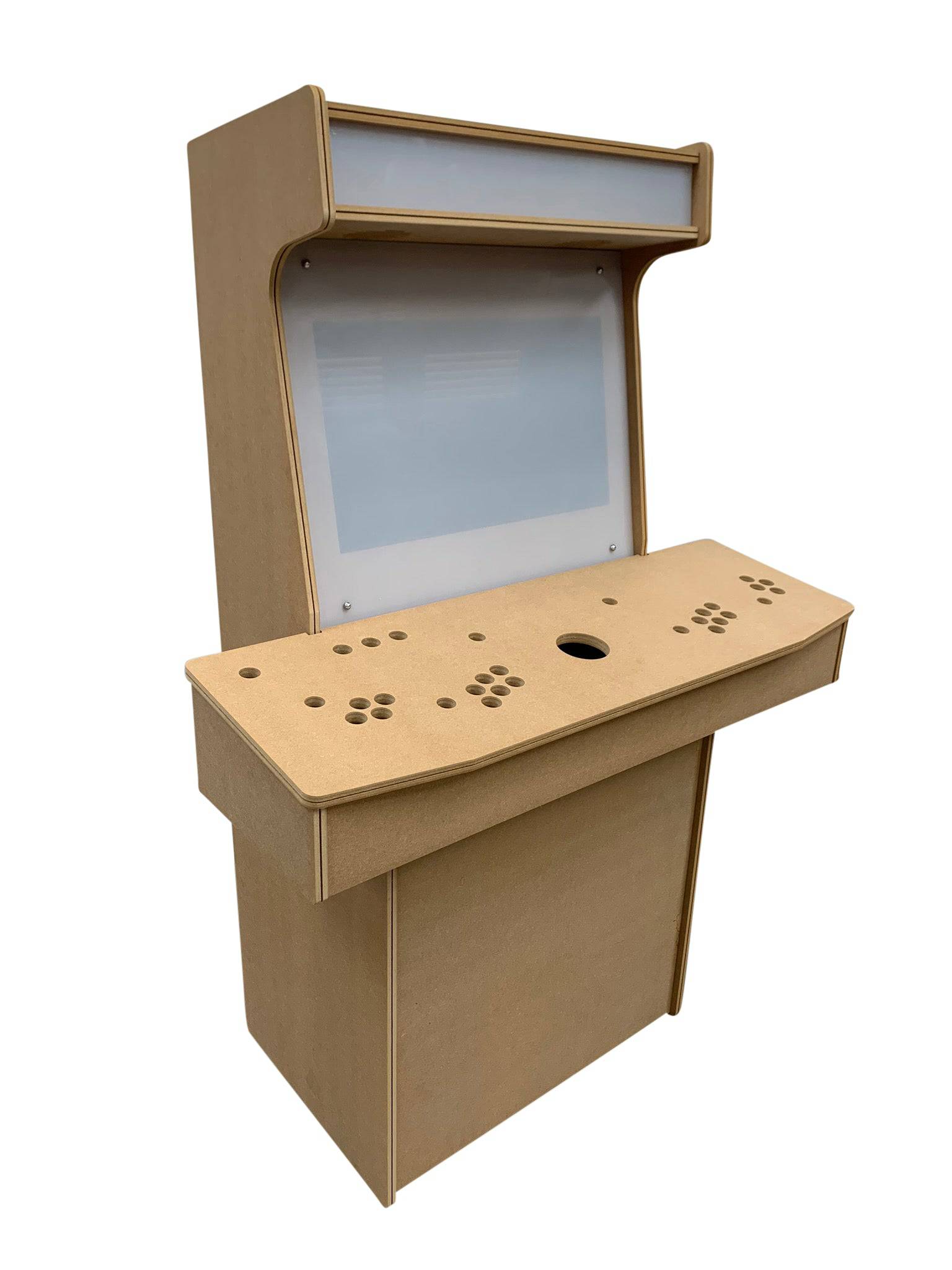 27" Upright 4 Player Arcade Cabinet - Flatout Arcades