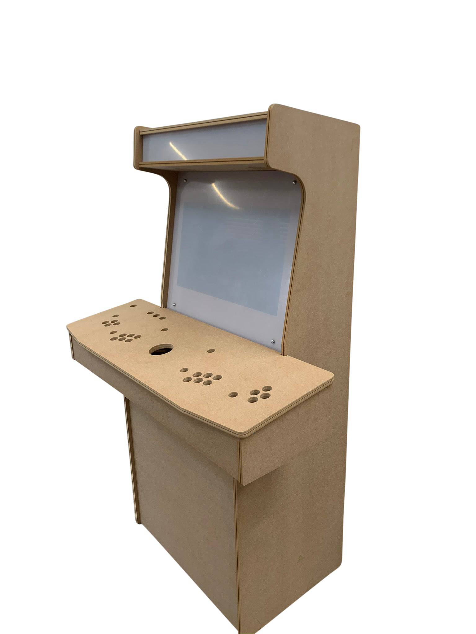 27" Upright 4 Player Arcade Cabinet - Flatout Arcades