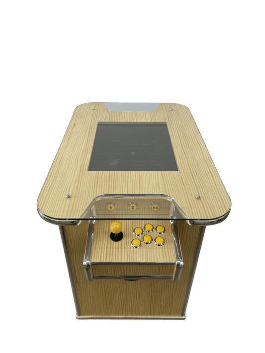 Ready to Ship -  Pine Veneer Arcade Cocktail Table - Flatout Arcades