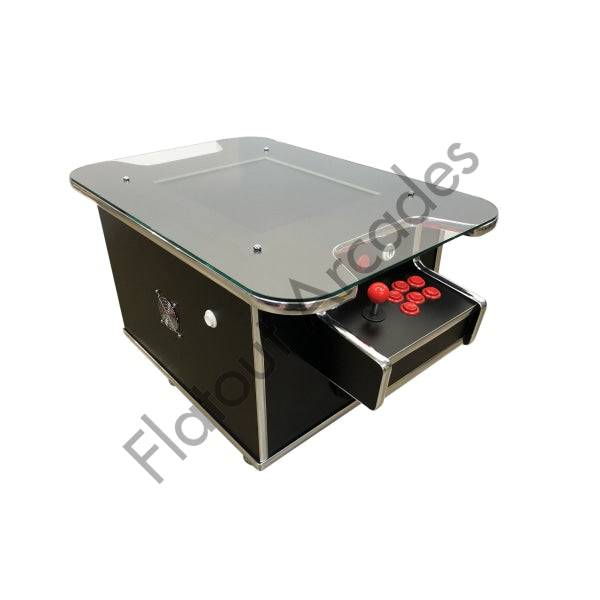 Classic Red and Black Arcade Coffee Table - Flatout Arcades