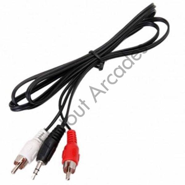 Stereo cable jack to RCA - Flatout Arcades